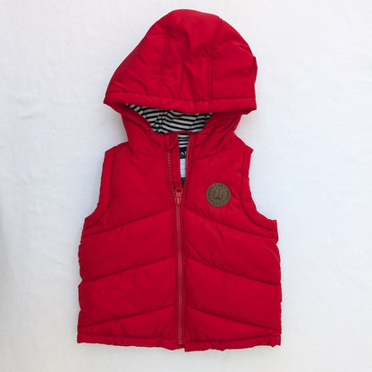 Kiabi puffer vest- 2-3 yrs