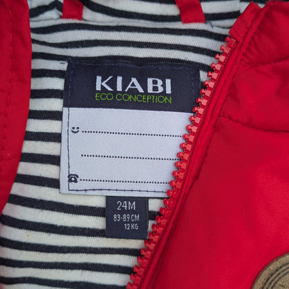 Kiabi puffer vest- 2-3 yrs
