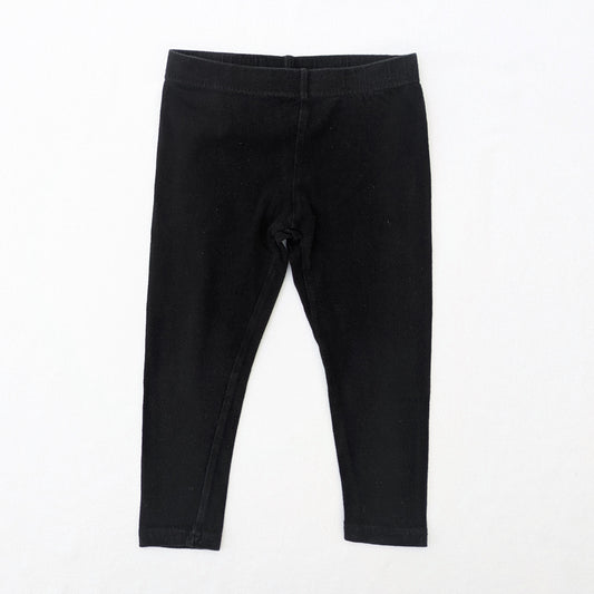 Black leggings - 2 yrs / 92cm