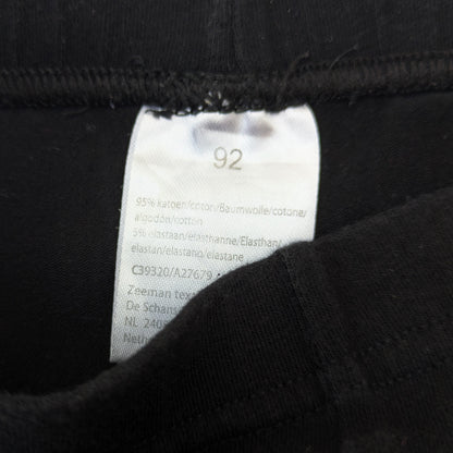 Black leggings - 2 yrs / 92cm