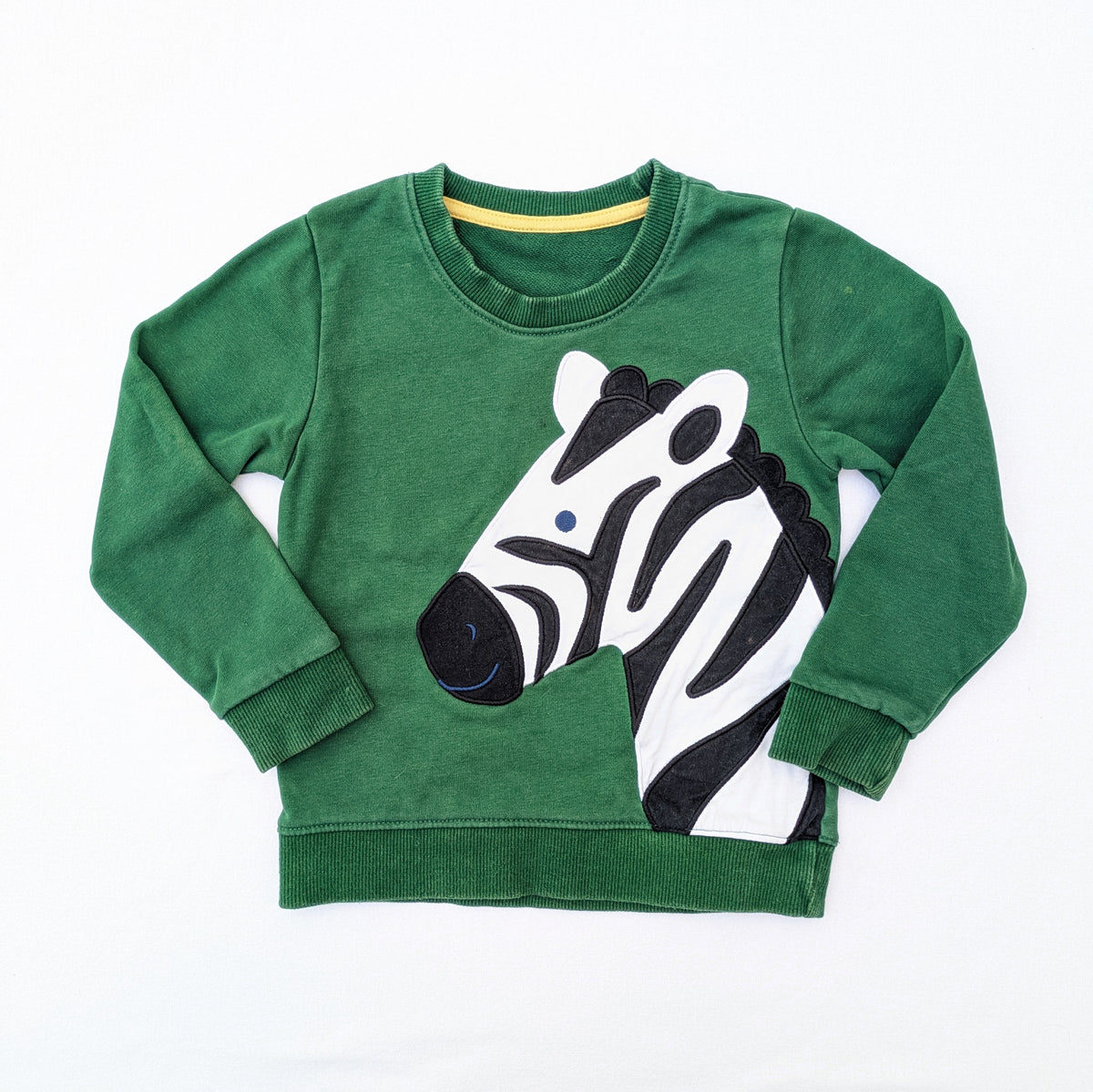 Zebra cotton sweatshirt - 2-3 yrs