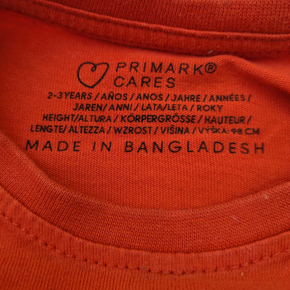 Primark long-sleeve shirt -  2-3 yrs