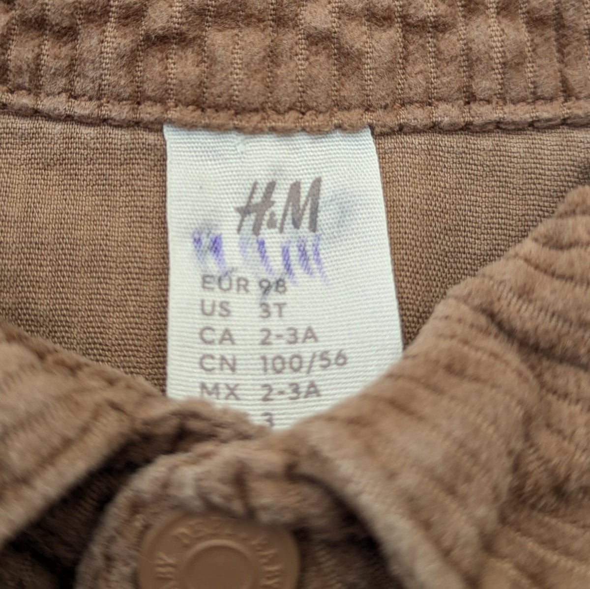 H&M shirt - 3-4 yrs / 98