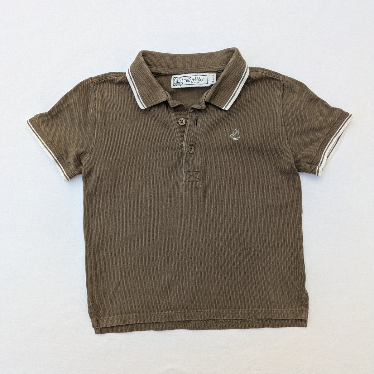 Petit Bateau polo t-shirt - 3 yrs
