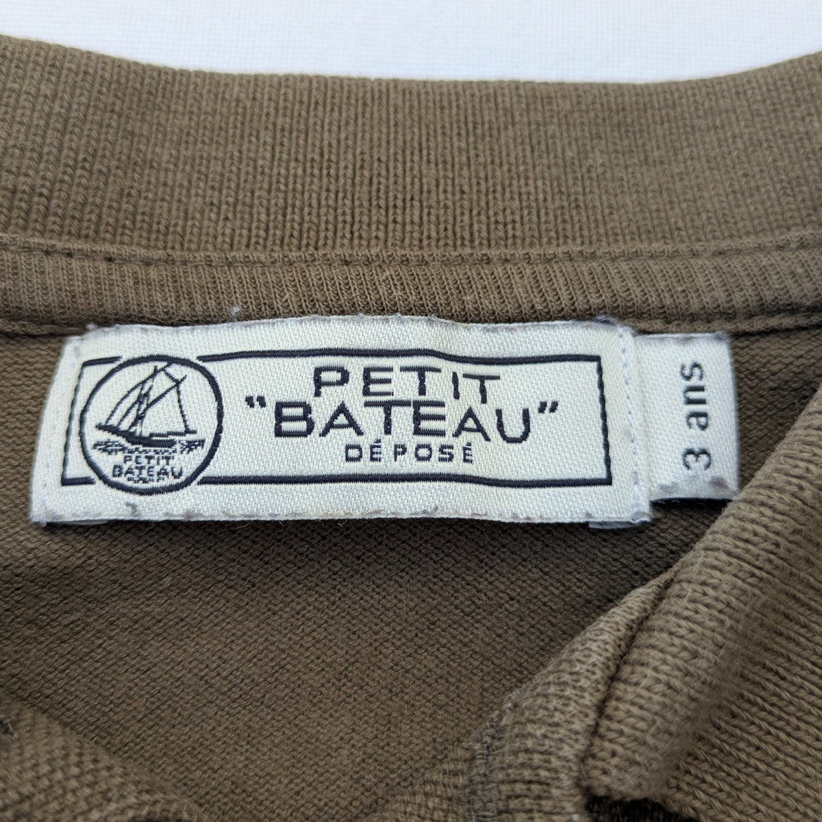 Petit Bateau polo t-shirt - 3 yrs