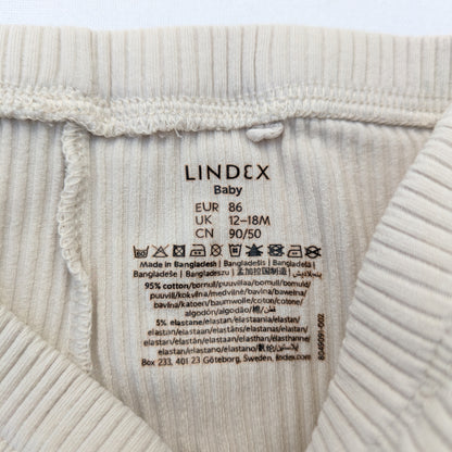Lindex cotton leggings - 12 mo / 80 cm