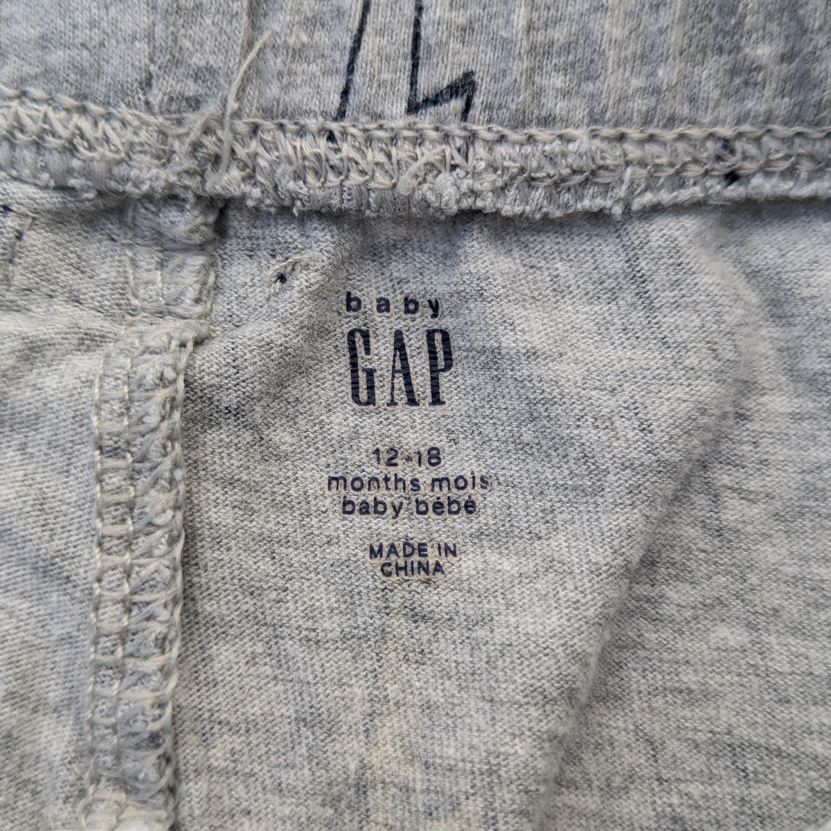 Baby Gap cotton leggings - 12 mo