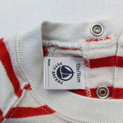 Petit Bateau sweatshirt - 12 mo / 74cm
