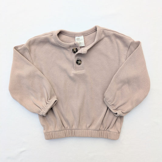 H&M cotton sweatshirt - 12 mo / 80