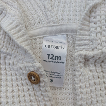 Carters cotton sweater - 12 mo