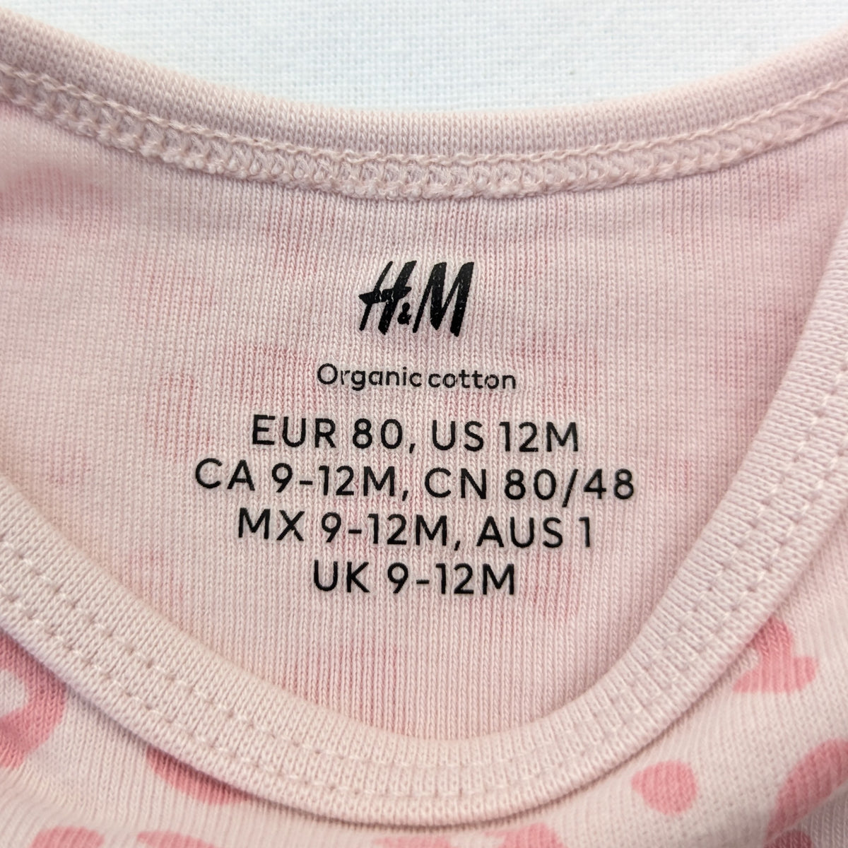 H&M onesie - 12 mo / 80