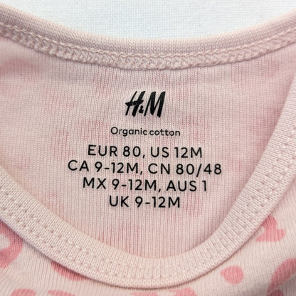H&M onesie - 12 mo / 80