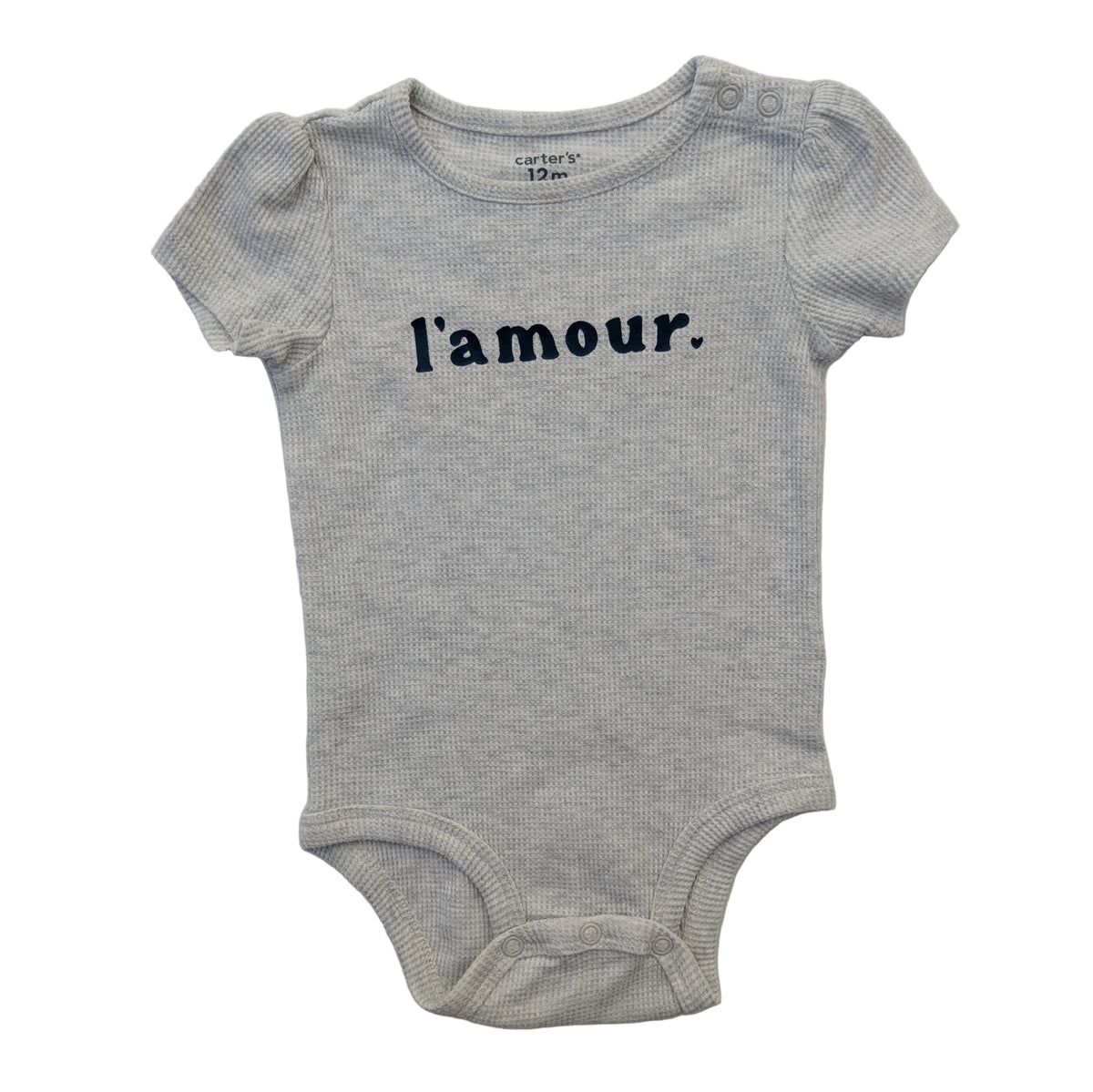Carters onesie body -12 mo