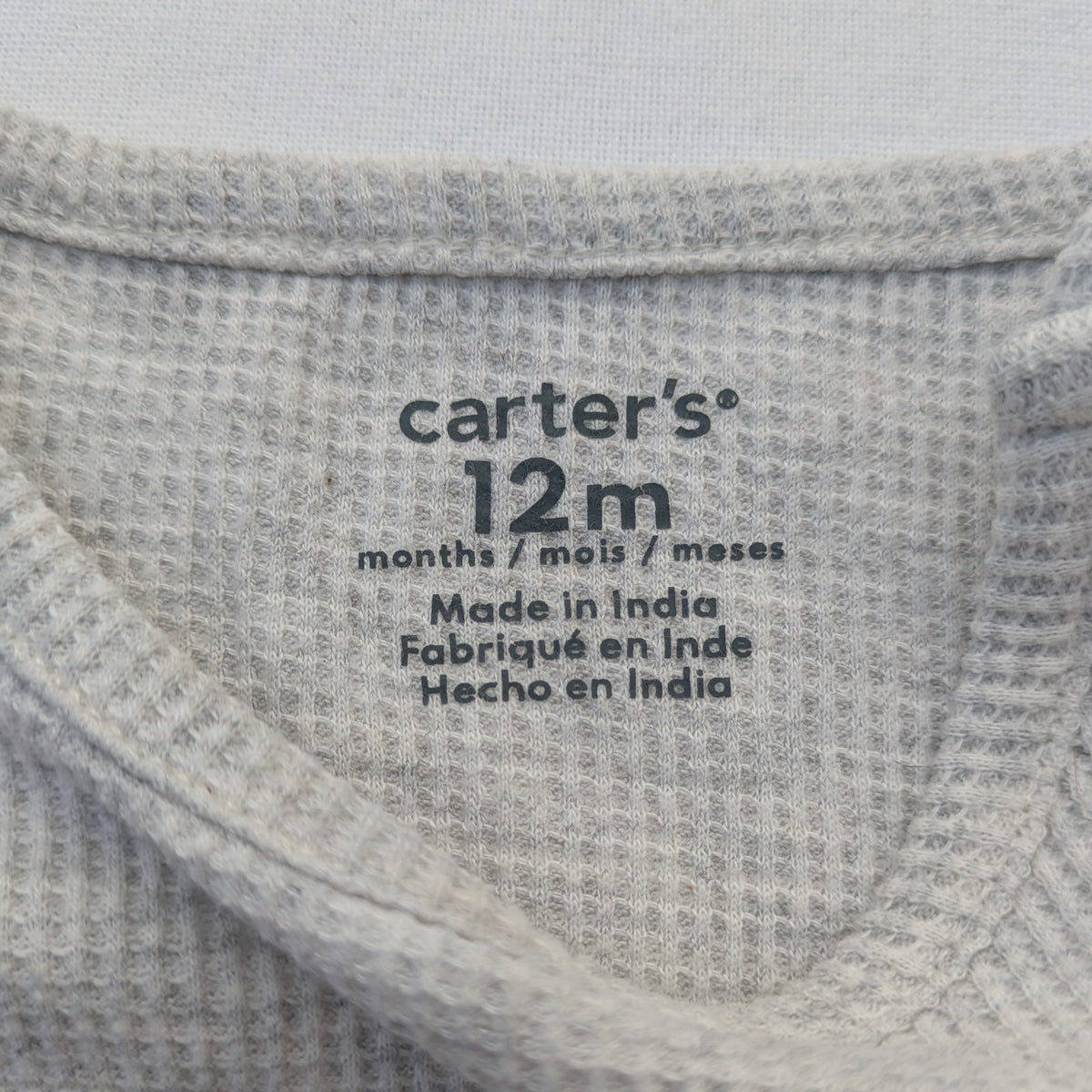 Carters onesie body -12 mo