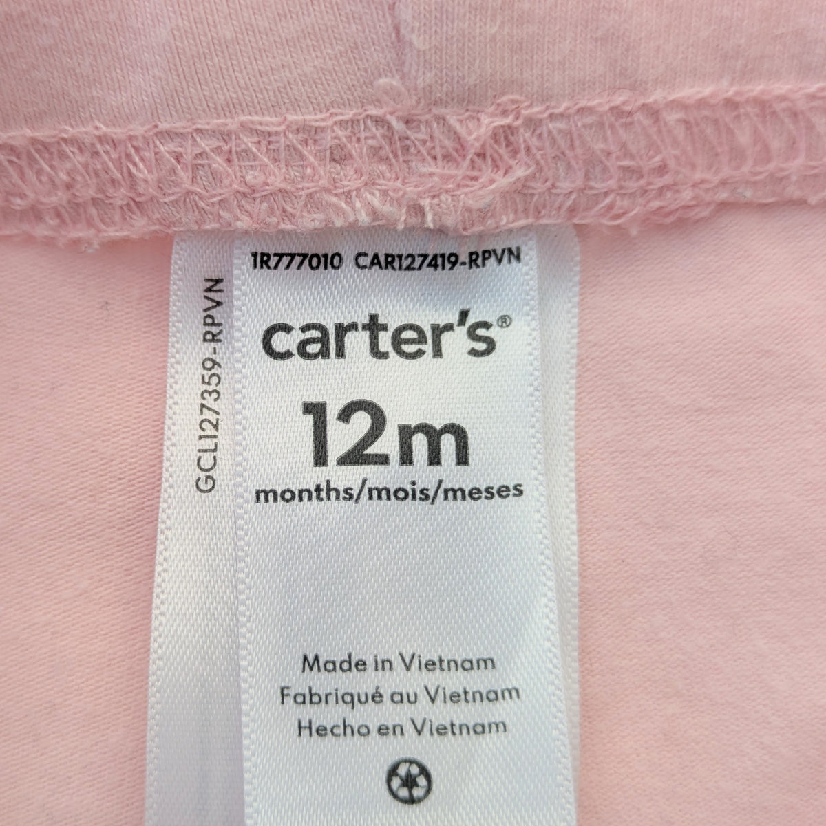 Carters leggings - 12 mo