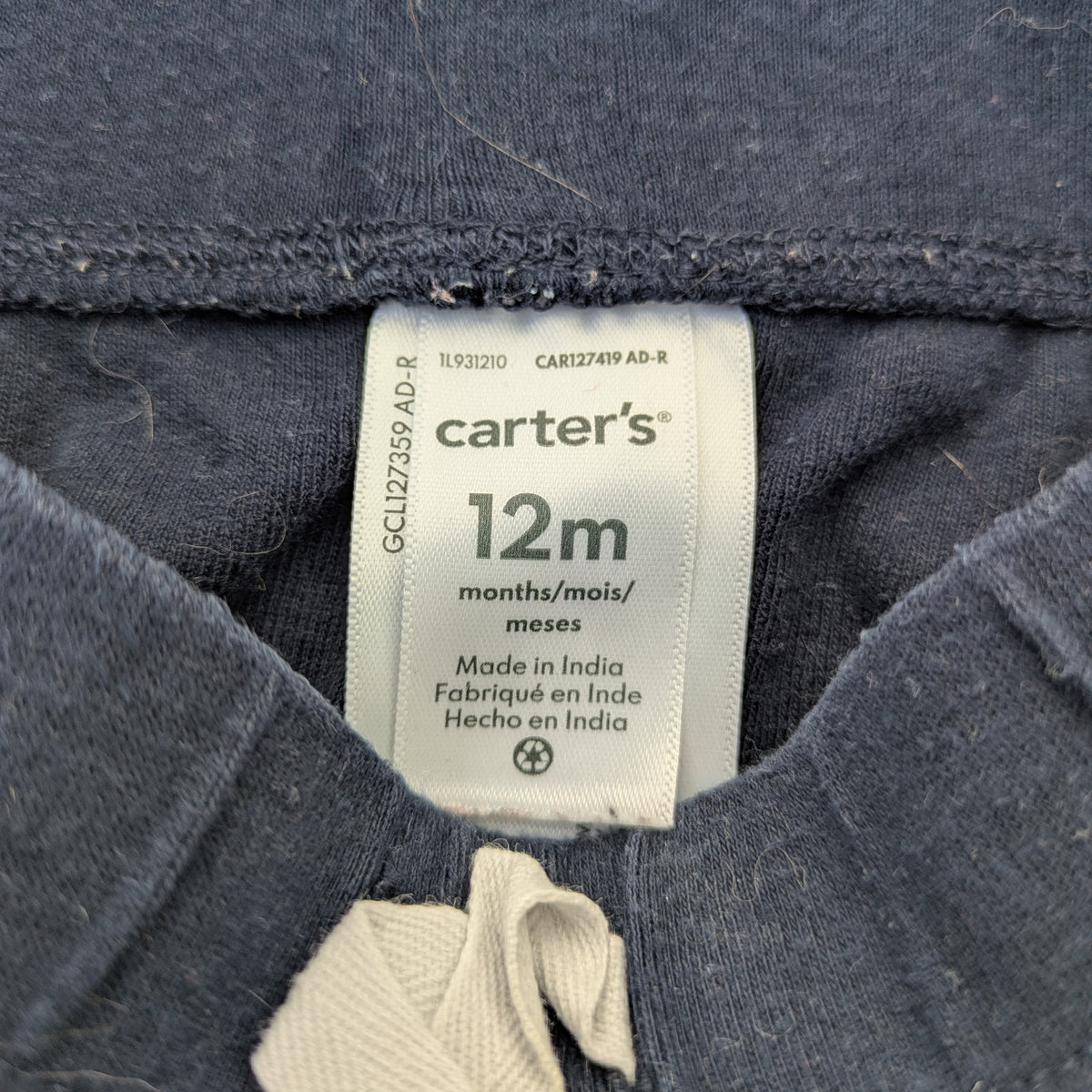 Carters joggers - 12 mo