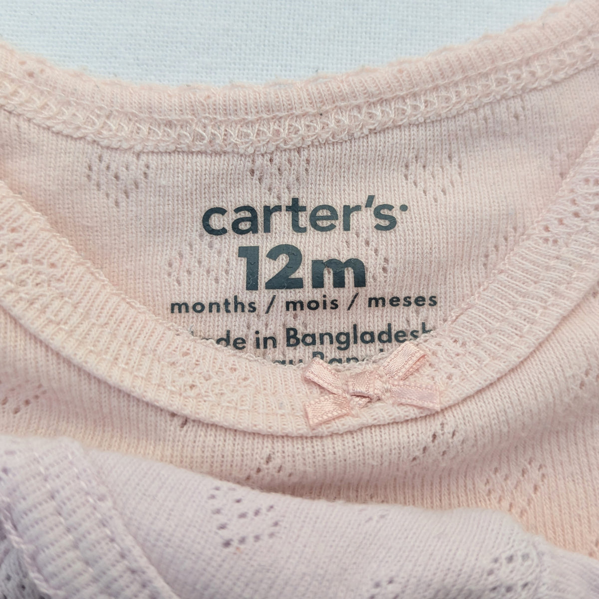 Carters onesie body set -12 mo