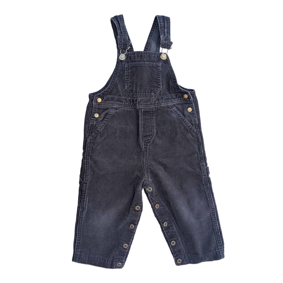 Petit Bateau Soft Dungarees- size 18 mo