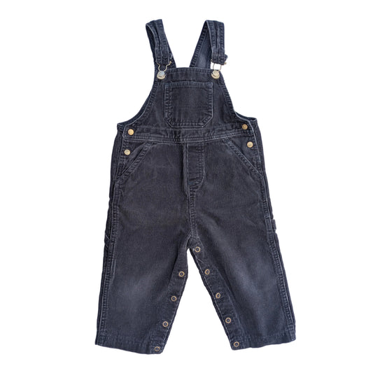 Petit Bateau Soft Dungarees- size 18 mo