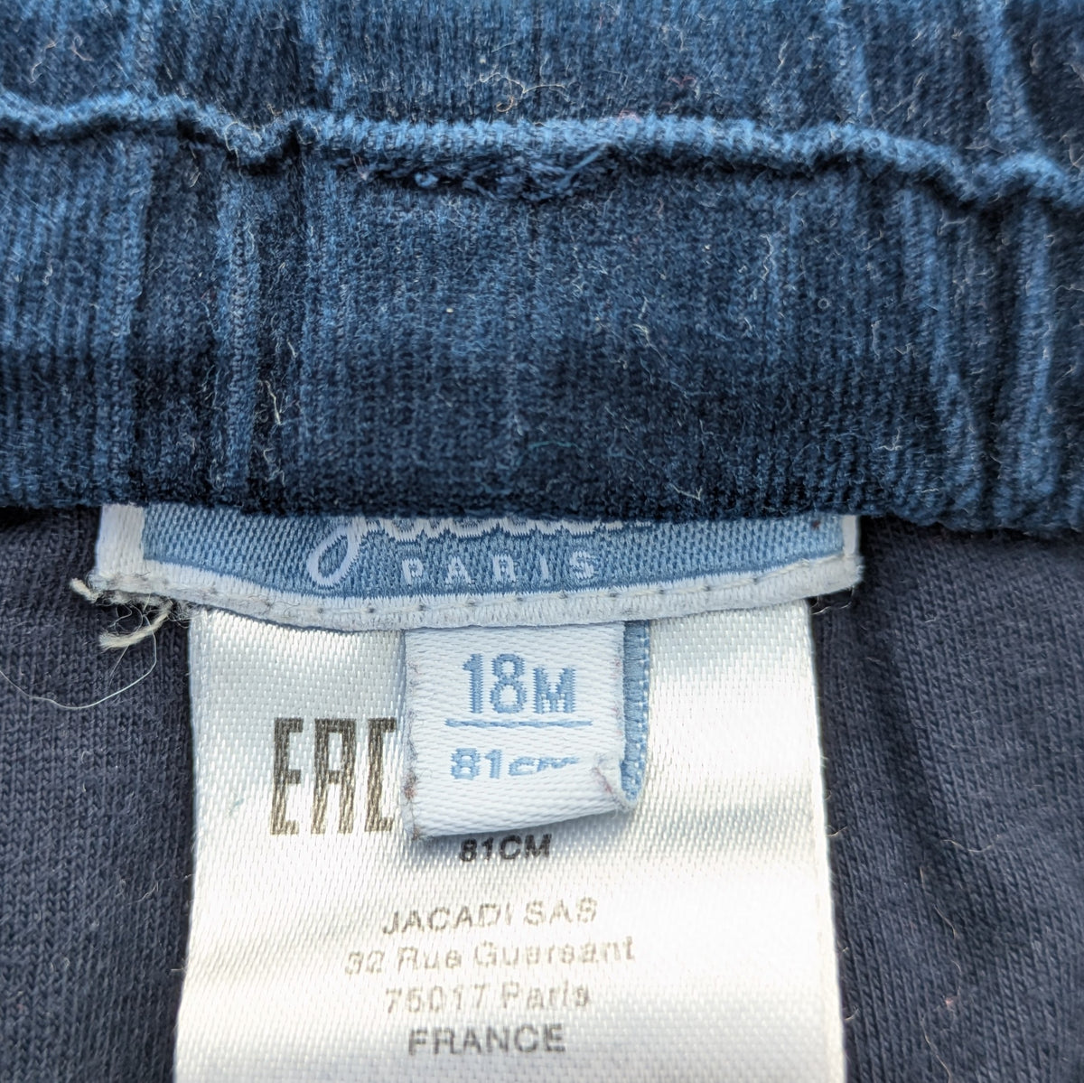 Jacadi trousers - 18 mo