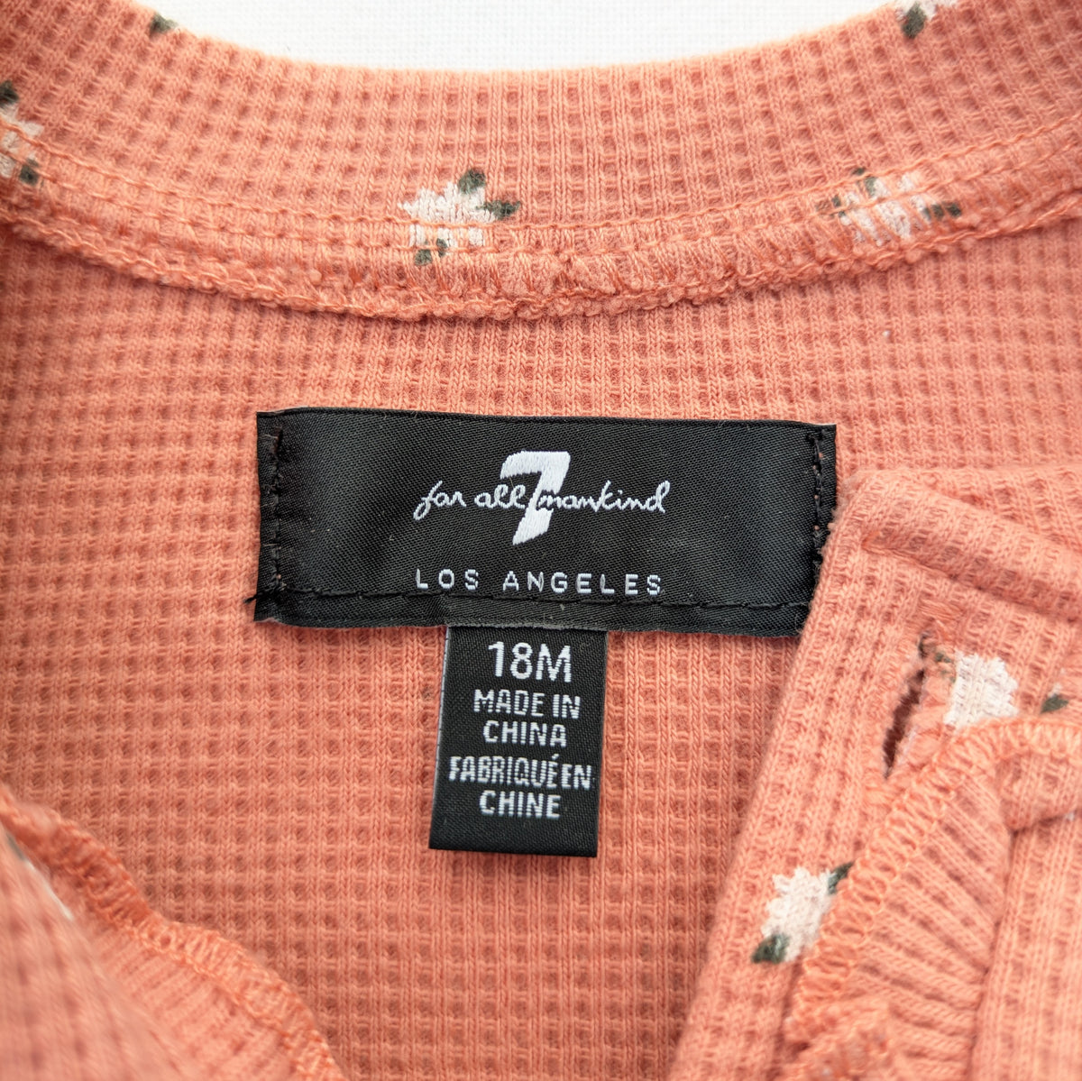 7 for all mankind shirt - 18 m