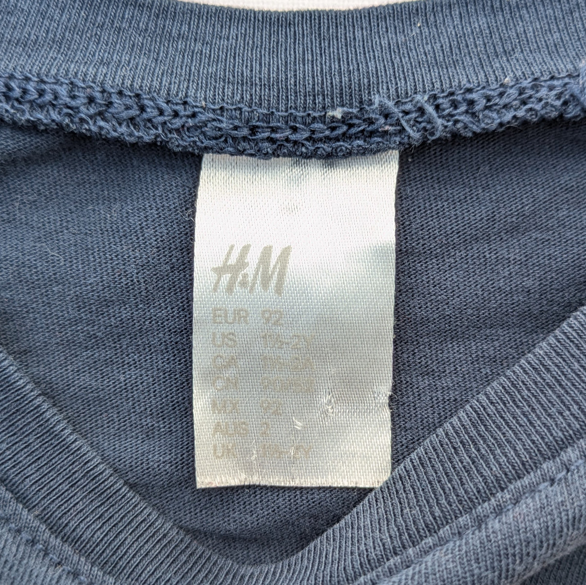H&M t-shirt -  18-24 mo / 92