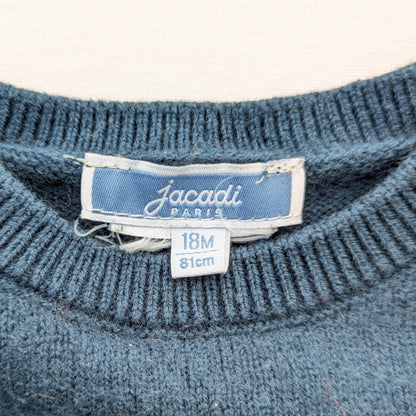 Jacadi wool blend sweater - 18 mo