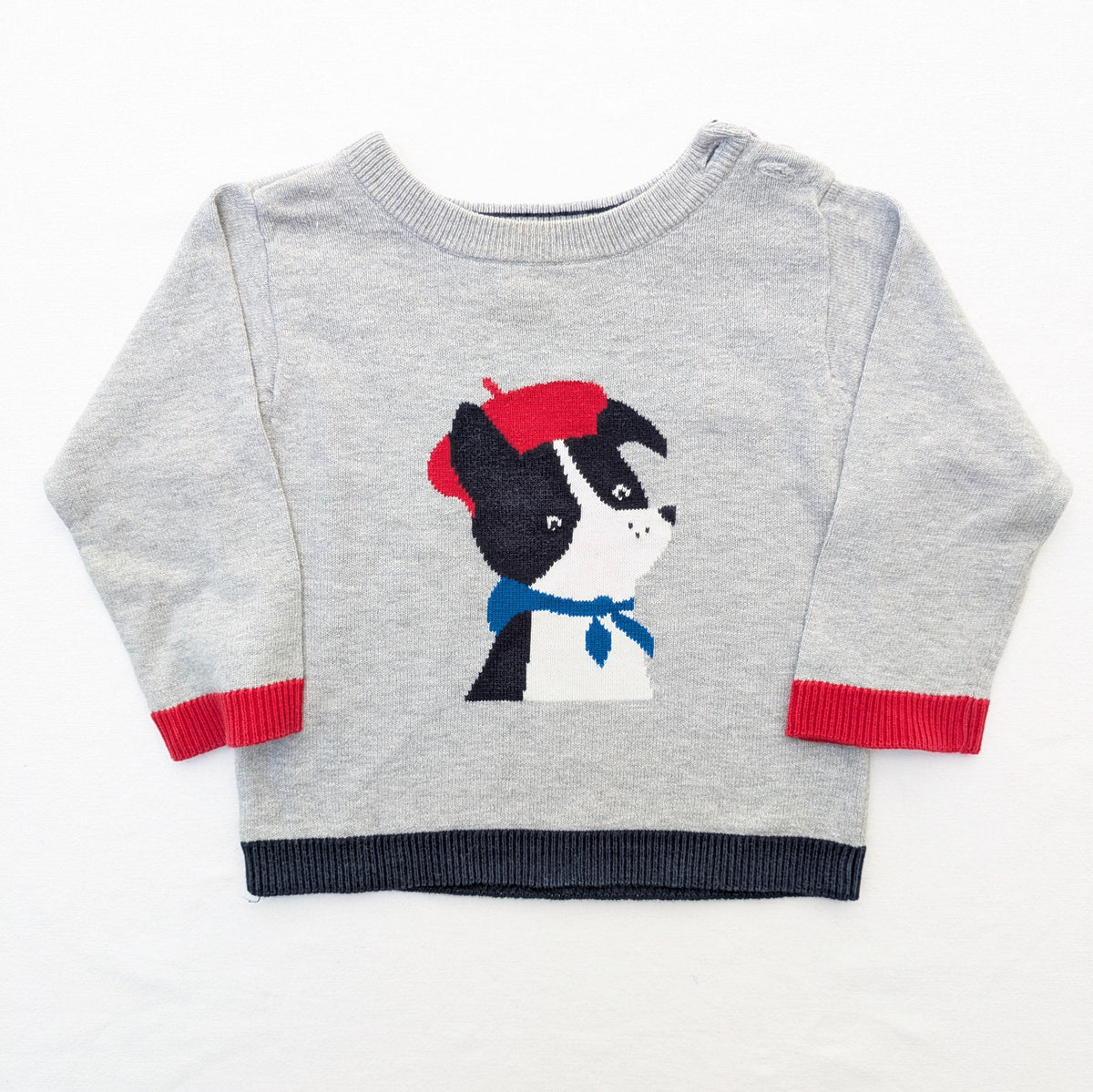 Jacadi cotton sweater - 18 mo