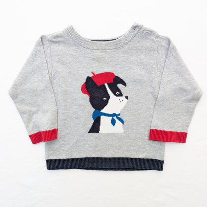 Jacadi cotton sweater - 18 mo