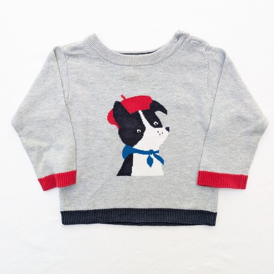Jacadi cotton sweater - 18 mo