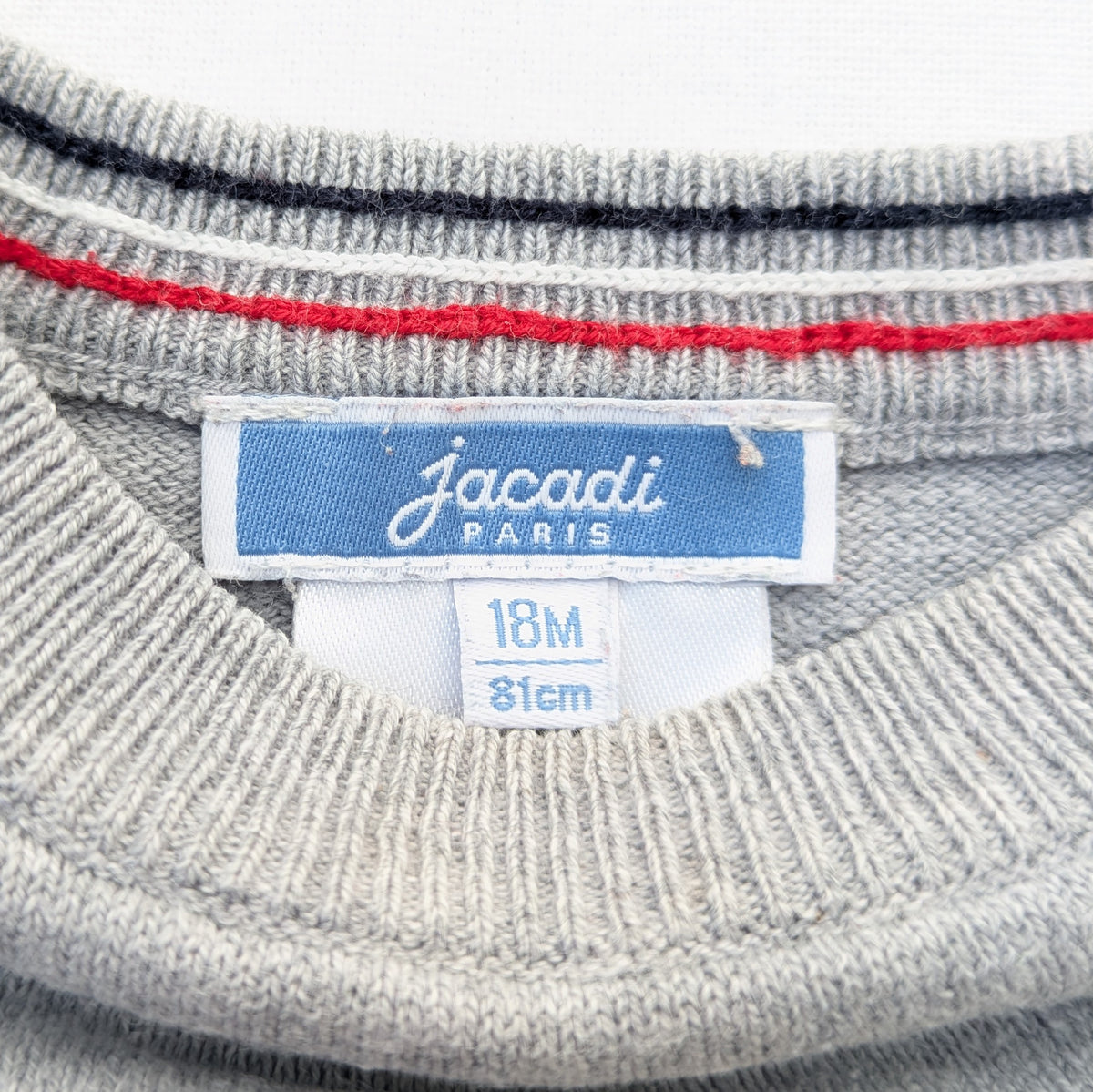 Jacadi cotton sweater - 18 mo
