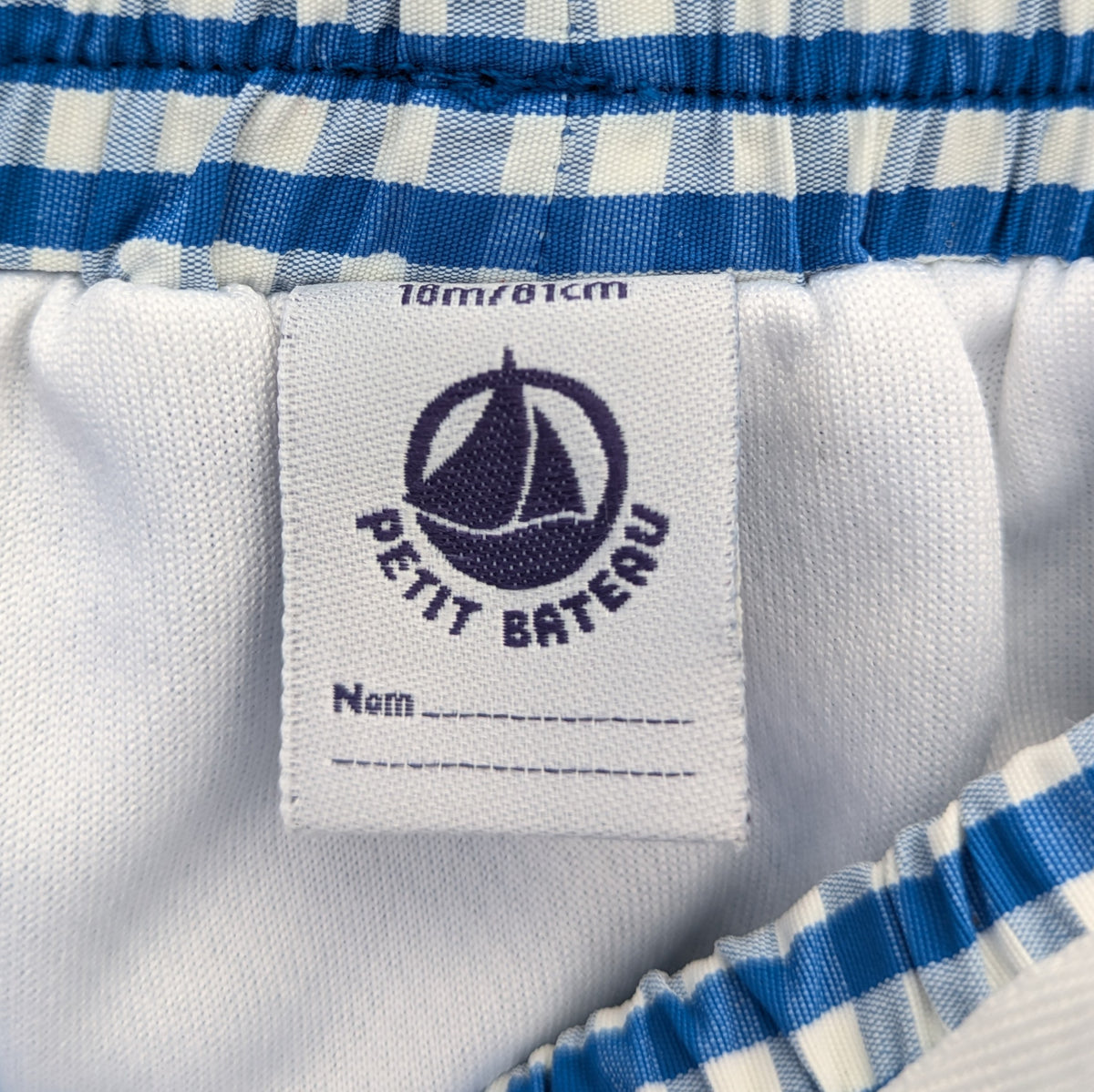 Petit Bateau swim shorts - 18 m / 81