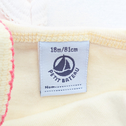 Petit Bateau onesie bodies set - 18 mo / 81