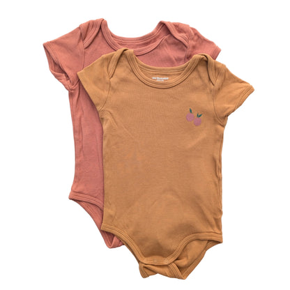 Vertbaudet set of 2 bodies - 18 mo