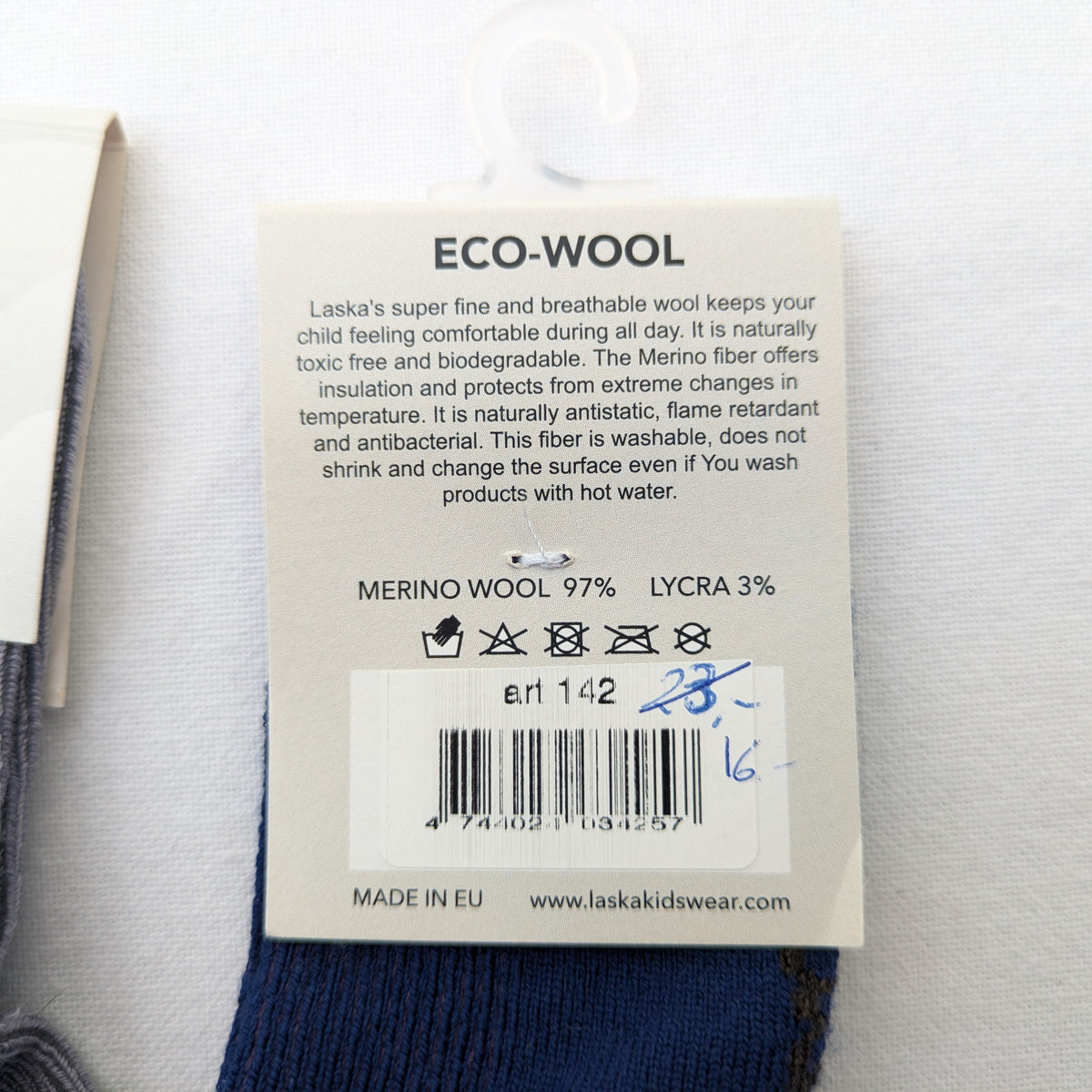 Laska merino socks - size 23-26