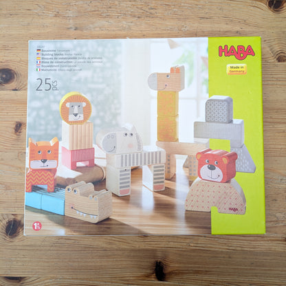 Haba Wooden animal blocks