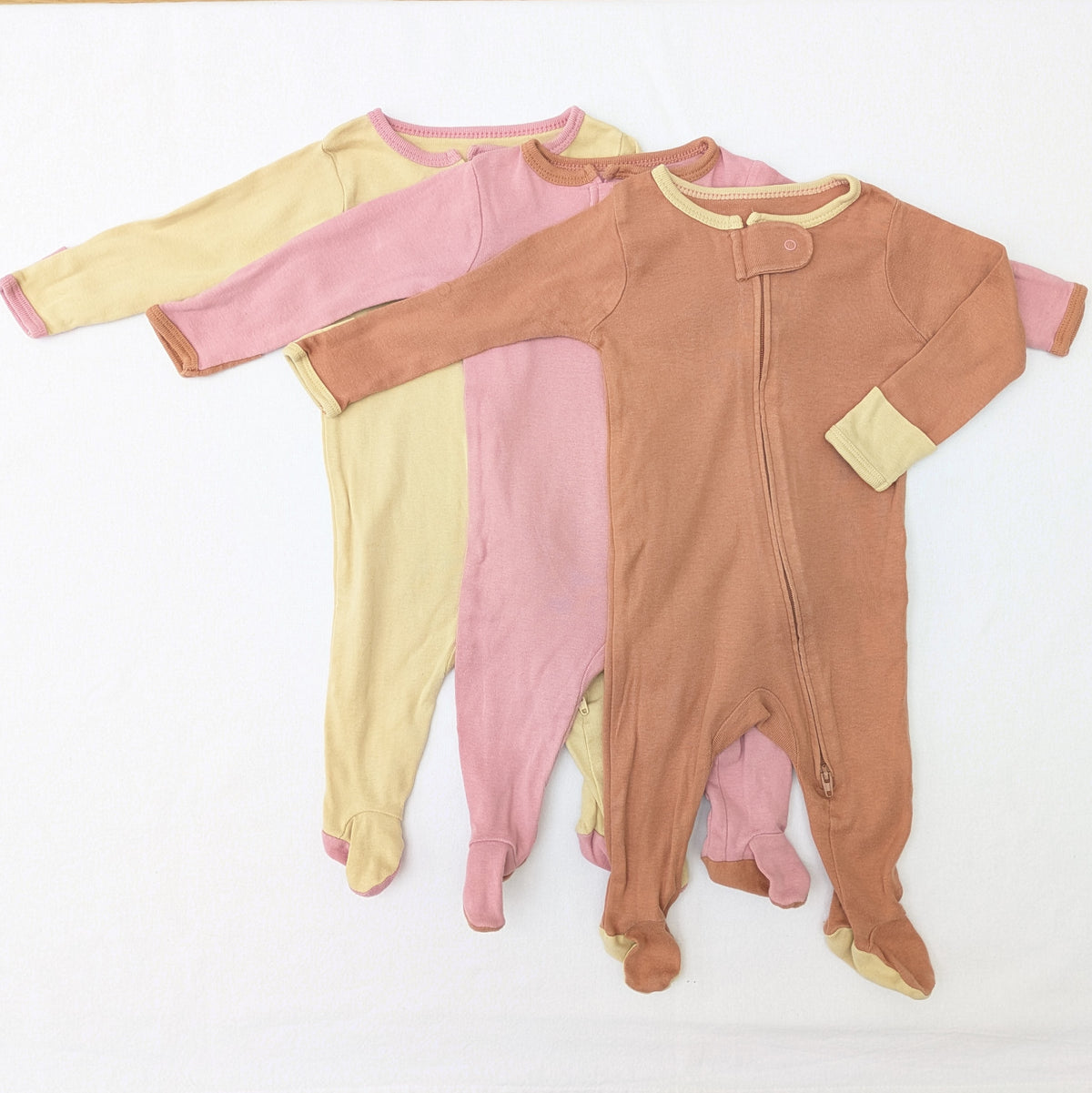 Cloud Island set of 3 pyjamas (0-3 mo)