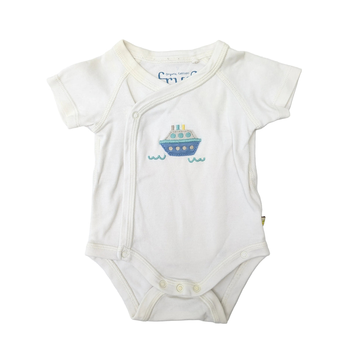 Frugi organic cotton onesie - 0-3 mo / 56-62cm