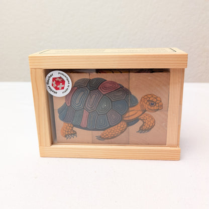 Atelier Fischer - Wooden Animal Puzzle Blocks