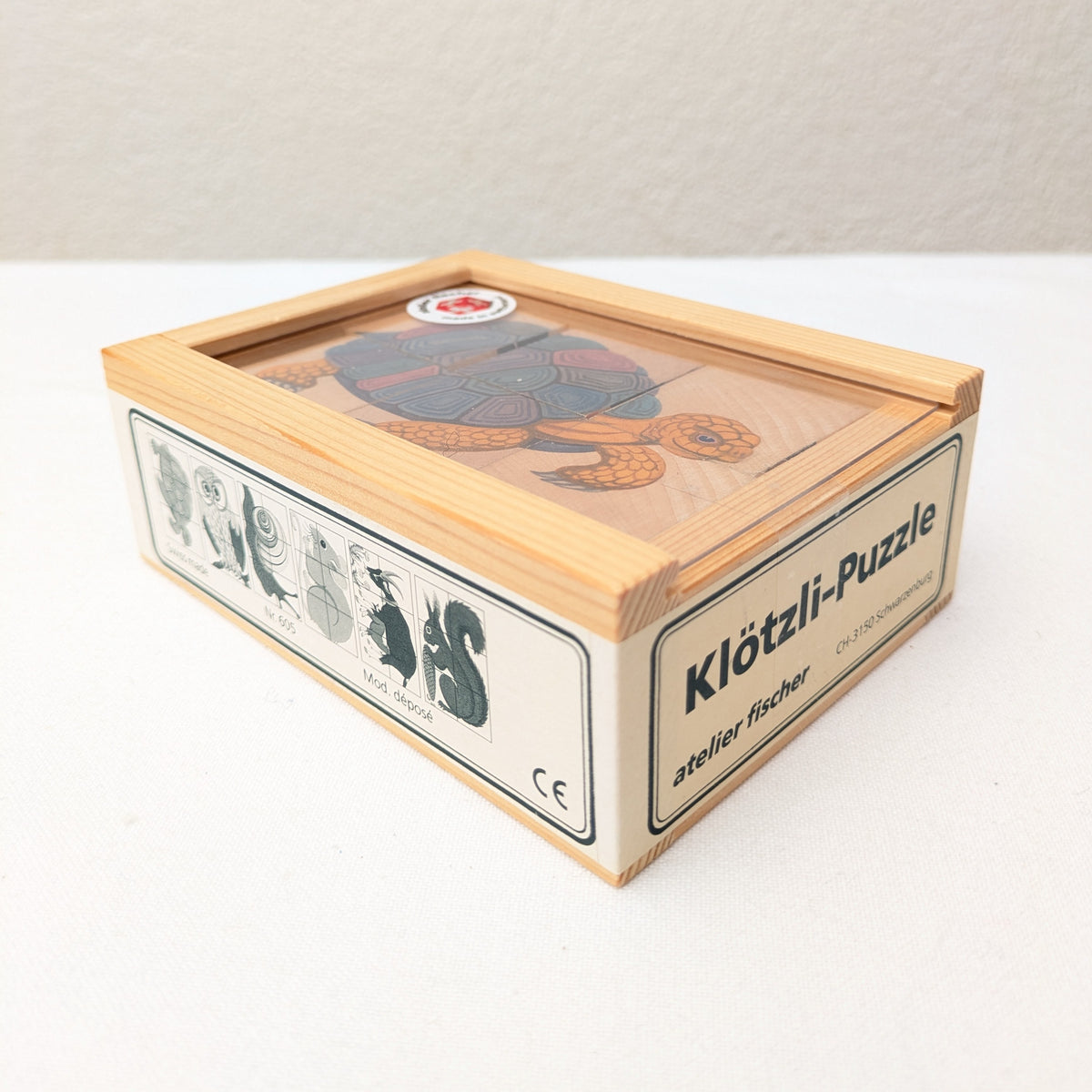 Atelier Fischer - Wooden Animal Puzzle Blocks