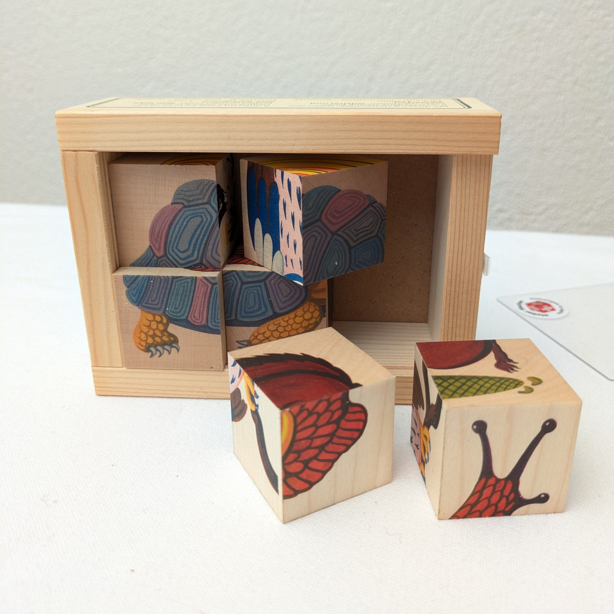 Atelier Fischer - Wooden Animal Puzzle Blocks