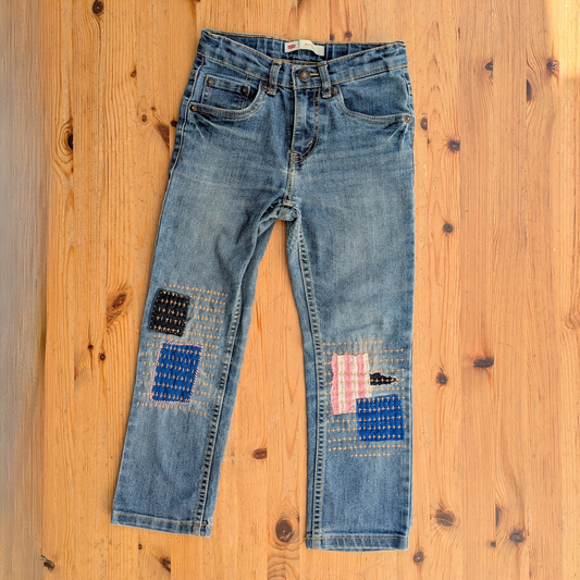Upcycling-Kollektion – Jeans – 6 Jahre