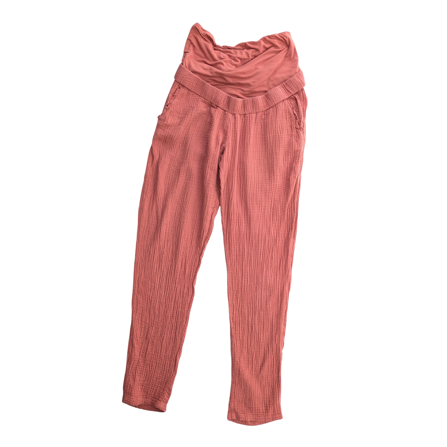 Vertbaudet cotton maternity trousers - Size 38