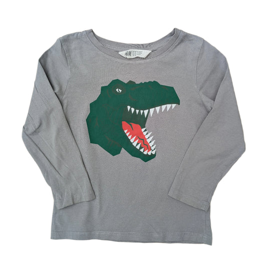H&M dinosaur shirt - 3-4 yrs /  98-104 cm