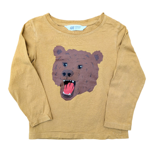 H&M bear shirt - 3-4 yrs / 98-104 cm