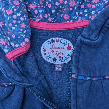 Sergent Major zip-up hoodie - 4 yrs / 104 cm