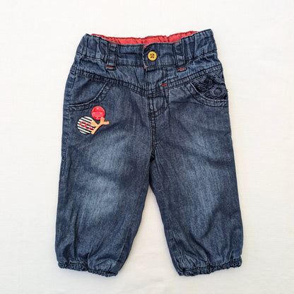 Jeans bébé G - 6 mois