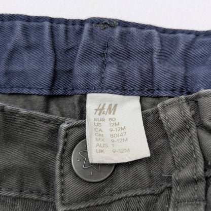 H&M cotton trousers - 12-18 mo / 86 cm