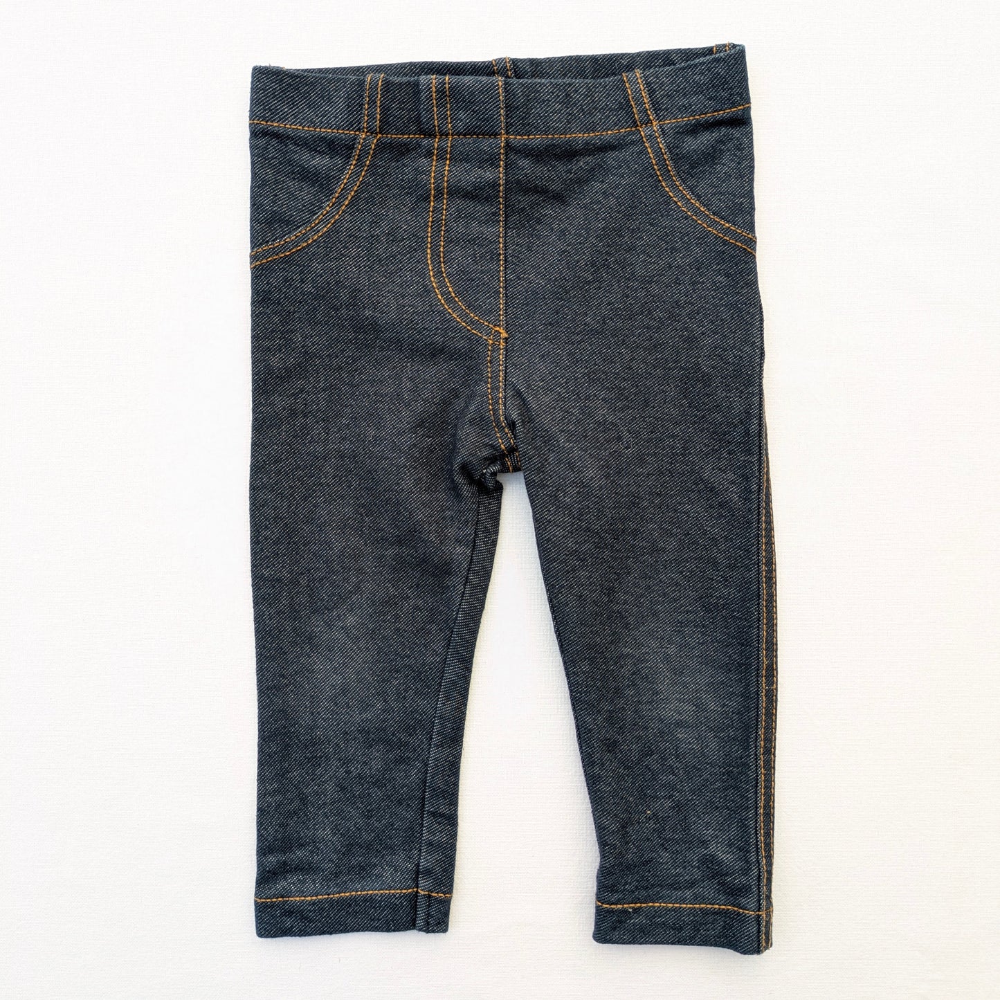 Leggings en jean Smile - 6-9 mois / 74 cm