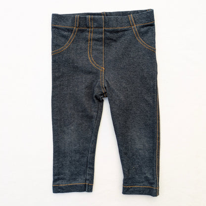 Leggings en jean Smile - 6-9 mois / 74 cm
